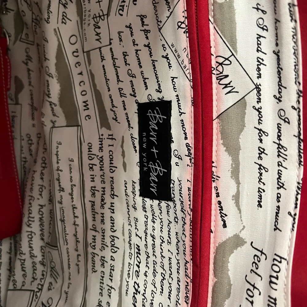 Barr + Barr XL Red Tote - Picture 4 of 6